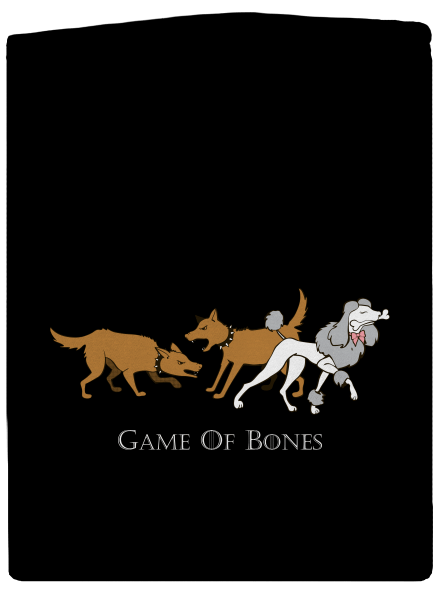 Game of Bones cipzáras férfi pulóver Black
