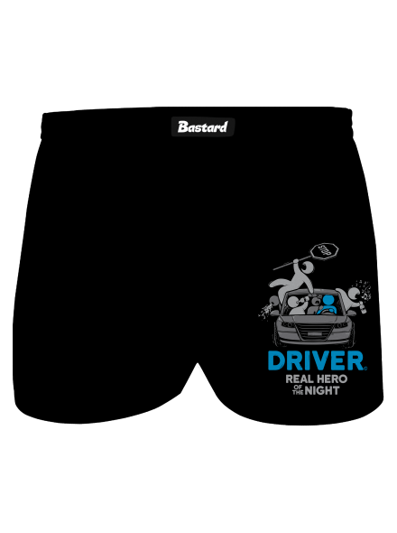 Driver férfi alsó nadrág Black