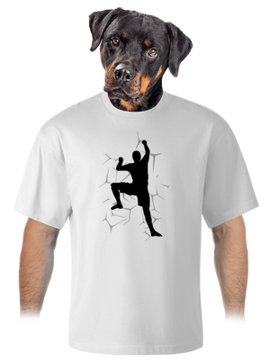 unisex túlméretezett póló