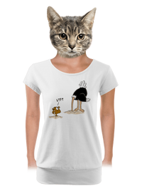 női póló elasztikus alsó szegéllyel