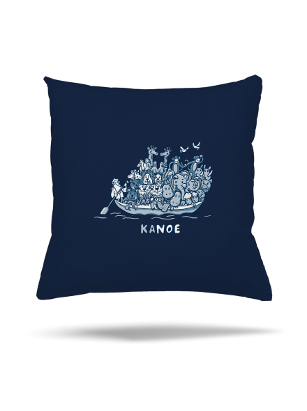 Noé bárkája párna Dark Navy