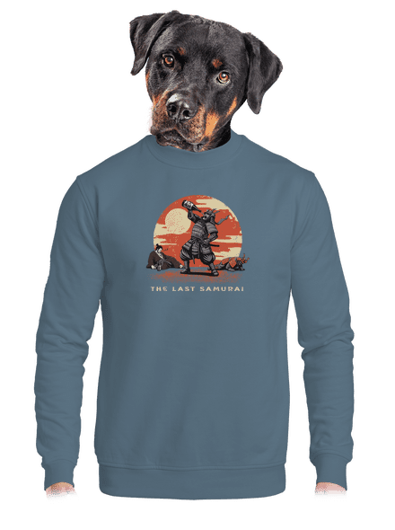 The last samurai unisex crewneck Nordic Blue