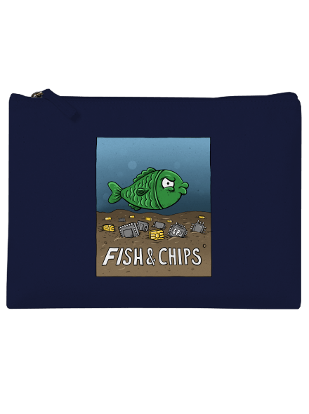 Fish and IT chips kis táska French Navy