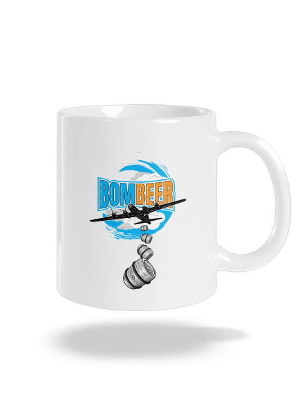 BomBeer hagyományos bögre White