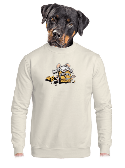 Ínyenc unisex crewneck Off White
