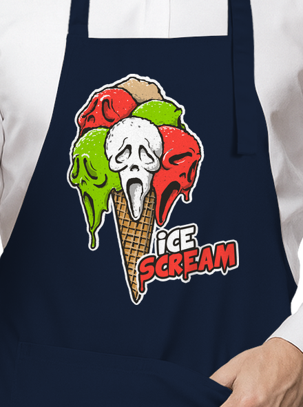 Ice Scream kötény Navy