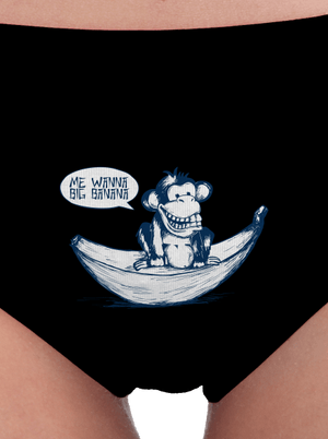 Big banana női bugyik Black