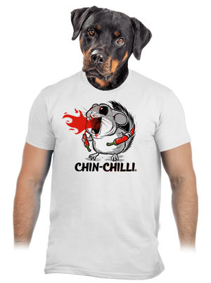 Chinchilli férfi póló White