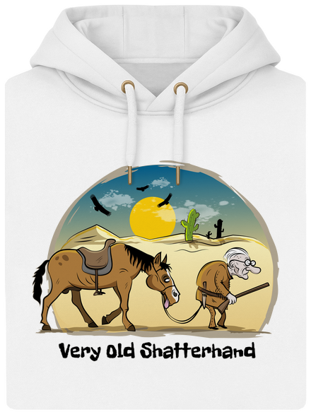 Very Old Shatterhand unisex prémium pulóver Snowwhite