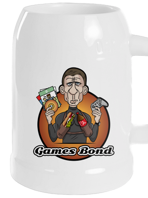Games Bond söröskorsó White