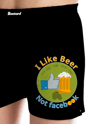 I like beer férfi alsó nadrág Black