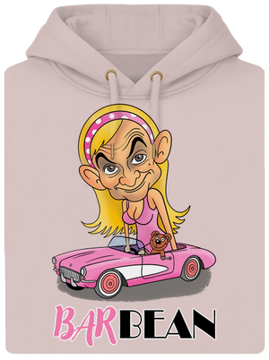 Barbean unisex prémium pulóver Rose Chalk