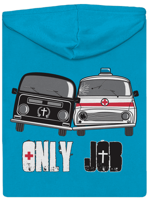 Verseny cipzáras női pulóver Blue Atol