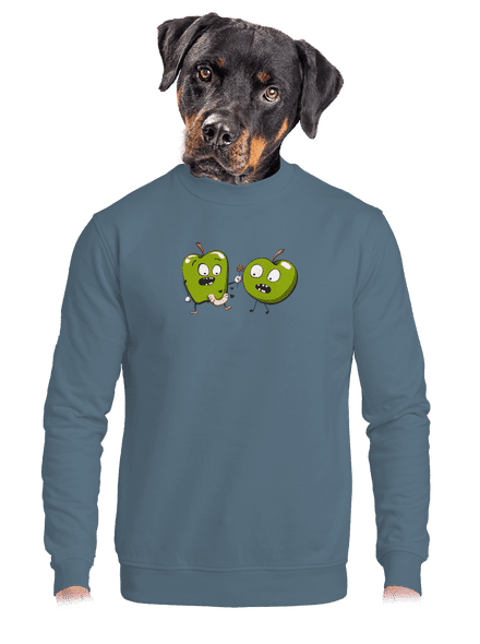 Hopp unisex crewneck Nordic Blue