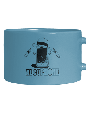 Al Cophone macaron bögre Blue Macaron