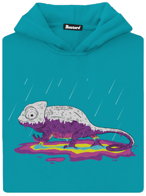 Titok kiderült gyerek kenguruzsebes pulóver Hawaiian Blue