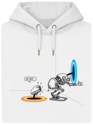 Portal surprise unisex prémium pulóver Snowwhite