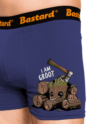 I Am Groot boxeralsó Blue Navy
