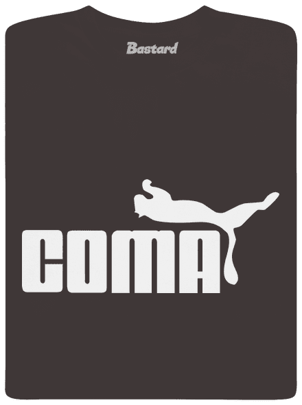 Coma férfi hosszú ujjú póló Bear Brown