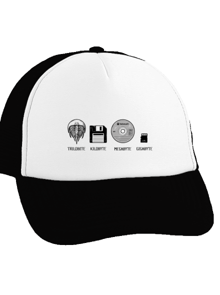 Trilobite teherautós sapka Black cap