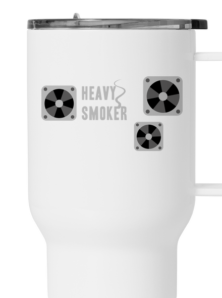 Heavy smoker termosz bögre White