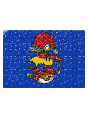 Pokémon burger kirakós White