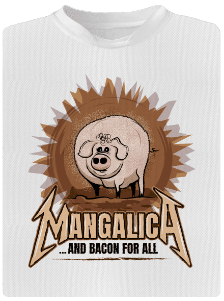 Mangalica férfi sportpóló White