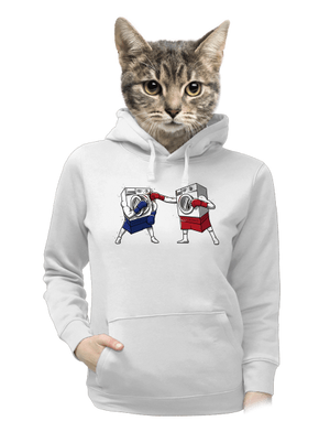 női kenguruzsebes pulóver