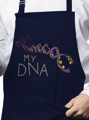 My DNA kötény Navy