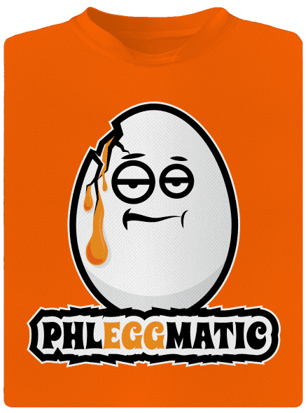 Phleggmatic gyerek sport póló Neon Orange