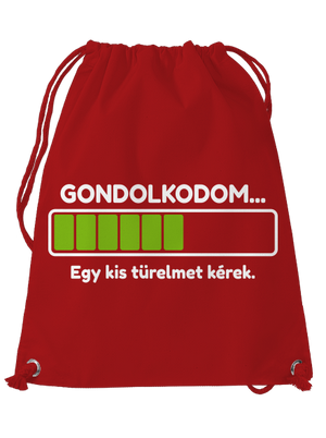 Gondolkodom hátizsák Red Mal
