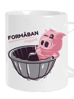 Formában nagy bögre White