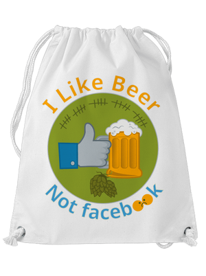 I like beer hátizsák White