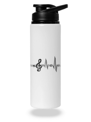 A zene az életem kulacs White