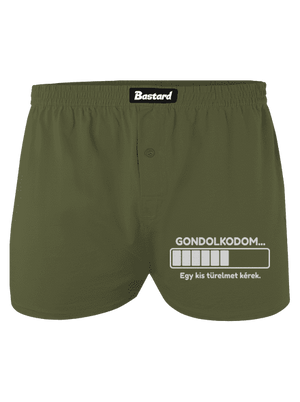 Gondolkodom férfi alsó nadrág Khaki