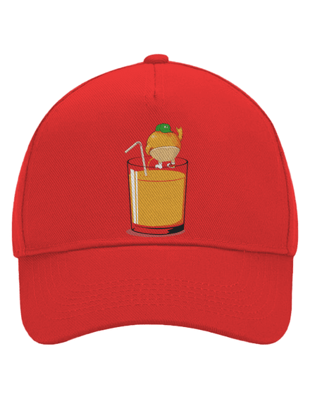 Részeg narancs baseballsapka Classic Red