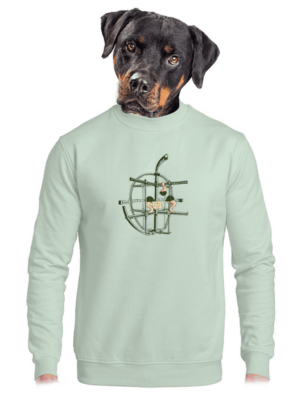 Alma unisex crewneck Blush Mint