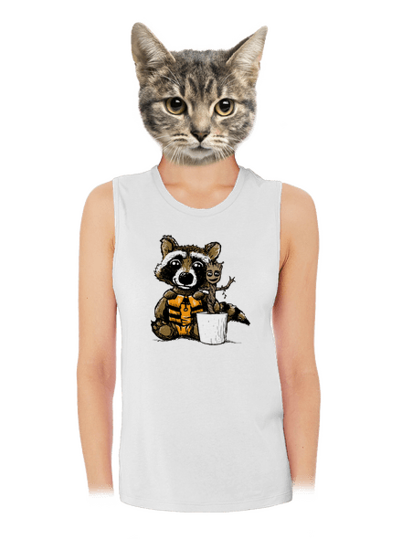 A galaxis őrzői női bővített trikó White