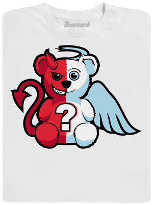 Angyal vagy ördög gyerek póló White