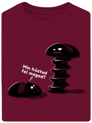 Felhúzva unisex túlméretezett póló Garner