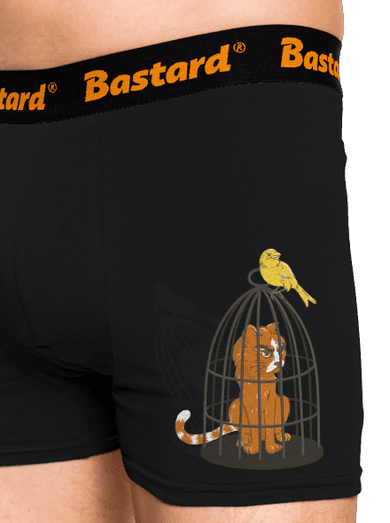 Madár bosszúja boxeralsó Black