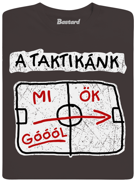 A taktikánk férfi hosszú ujjú póló Bear Brown