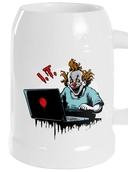 I.T. Clown söröskorsó White
