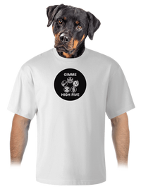 unisex túlméretezett póló