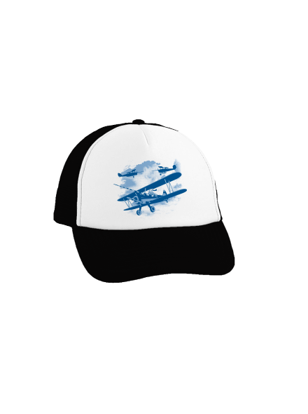 Égi lovagok teherautós sapka Black cap