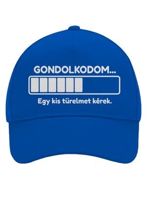 Gondolkodom baseballsapka Bright Royal