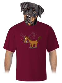 unisex túlméretezett póló