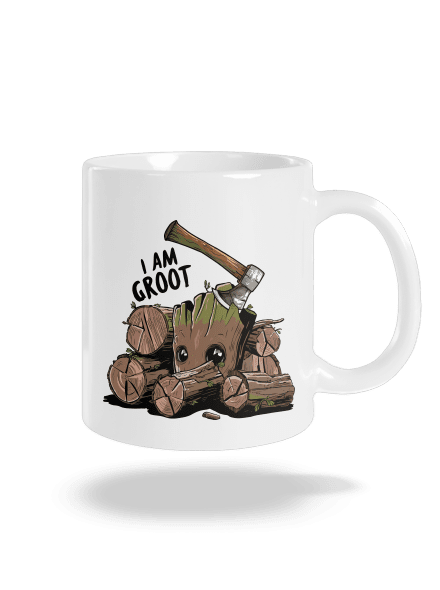 I Am Groot hagyományos bögre White