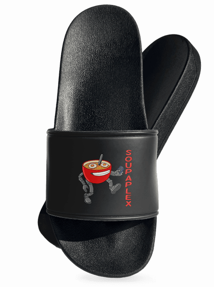 Soupaplex papucs Black