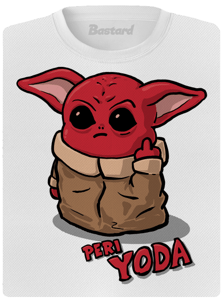 Peri Yoda női sportpóló White